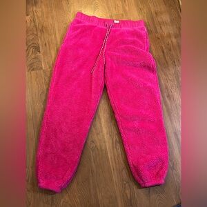 Eddie Bauer Fuchsia Women's fluffy pants